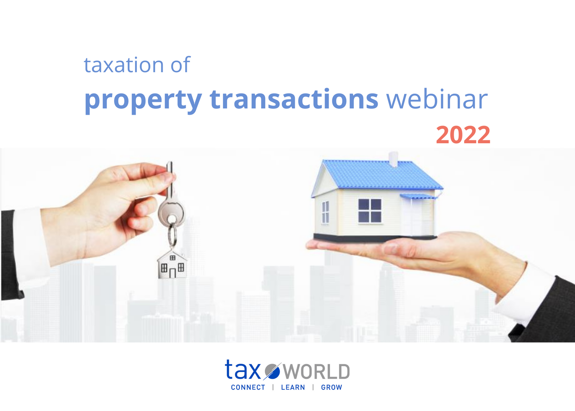 Taxation of property transactions 2022 landing page